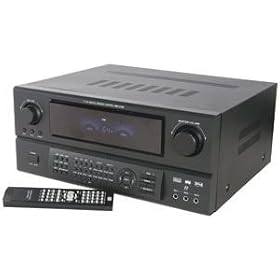 Surround karaoke amplifier - black