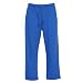 Royal Blue Unisex Lightweight Fleece warmup tie cord cotton pants for lounging, sleep, sports. Unisex relaxed fit, available in 3 Youth sizes