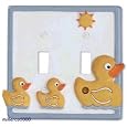 Rubber Duck Ducky Duckie Double Switchplate Switch Plate Light Cover