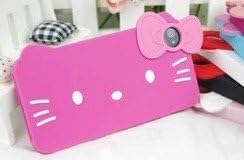 Hello Kitty Bow Cam Series iPhone 5 Cases - Light Pink