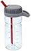 OXO Good Grips Twist Top Bottle, 16.9-Ounce, Clear/Red