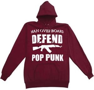 Man Overboard Defend Pop Punk Hooded Sweatshirt