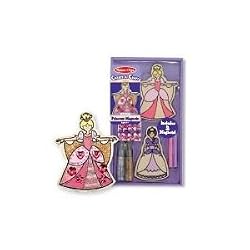 MELISSA & DOUG WOODEN PRINCESS MAGNETS