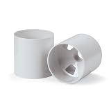Practice Putting Green - Natural or Synthetic - 4 Practice Green Golf Cup - Bright White Plastic