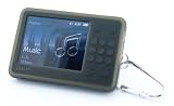 Tuff-Luv Slim&Lite Silicone skin case cover & Belt clip (For Creative Zen X-fi Xfi) - (Graphite)