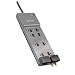 Office Series SurgeMaster Gray Surge Protector, 8 Outlets, 6ft Cord