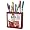 Londons Times Funny Relationships Cartoons - So, Why Read It - Tile Pen Holders-5 inch tile pen holder