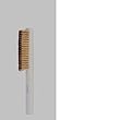 BRASS SCRATCH BRUSH WITH PLASTIC HANDLE