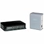NETGEAR Powerline AV Adapter Kit with Ethernet Switch XAVB1004 - Bridge + 4-port switch - Ethernet, Fast Ethernet, HomePlug AV (HPAV) - external