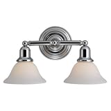 Sea Gull 44061-05 Sussex 2-Light Chrome Wall Bar