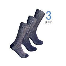 Calvin Klein Men's Bamboo Dress Socks 3-Pack Hosiery
