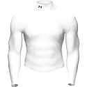 Under Armour Coldgear Mock Shirt wei&szlig; 0512-100, Gr&ouml;&szlig;e: M