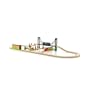 Nuchi Wooden Railway / 38-piece Large Set with Bridge