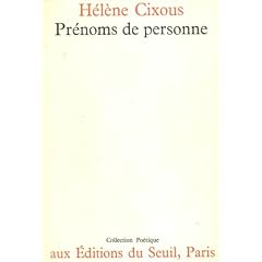 Pr�noms de personne (Collection po�tique)