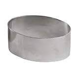 Ateco Stainless Steel Oval Shaped Form, 3.2 x 1.5 Inch Ateco Stainless Steel Oval Shaped Form, 3.2 x 1.5 Inch