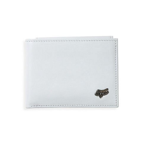 Fox Racing Bi-Fold Leather Wallet - White