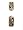 Geneva Platinum Triangular Face Fashion Watch