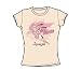 Search : Supergirl Girl Power Juniors S/S T-shirt in Cream by DC Comics