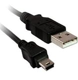 1M 5 Pin High Speed USB 2.0 A to B Mini Cable Cord for PC Digital Camera