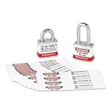 Master Lock(R) 7/8" Photo Identification Lables For Number 3, 6835, 6836 And A1100 Series Padlocks L