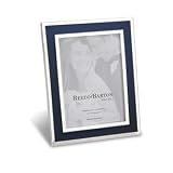 Review Reed & Barton 6057 / Reed & Barton Jeweled Tone Sapphire Enamel 5-by-7-Inch Picture Frame