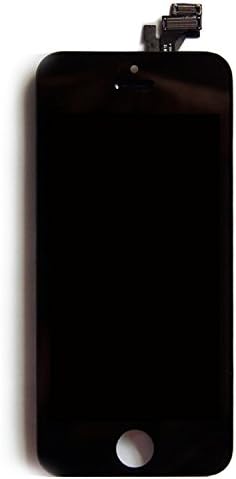 LCD Touch Screen Digitizer Frame Assembly Full Set LCD Touch Screen Replacement for iPhone 5 5G (For iPhone 5 5G Black)