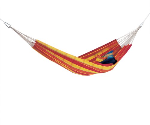Amazonas AZ-1018200 Hamac Barbados charge 160 kg 230 x 150 cm (Papaye)