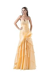Sleeveless Sweetheart Gathered Taffeta Evening Dress 