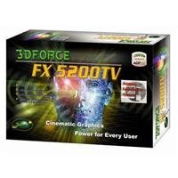 Jaton nVidia GeForce FX5200 3DFORCE FX5200TV