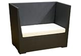 Birma Wicker Garden Seat by Cadix