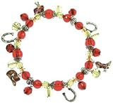 WILD WESTERN beaded JAR CANDY candle jewelry charm NEW