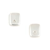 Ortak Jewellery Glint Collection Sterling Silver Ladies DE 094 Diamond Earrings