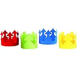 Hygloss 65249 24-Piece Bright Tag Paper Crowns