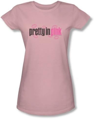 Pretty In Pink - Womens Logo T-Shirt In Pink, Large, Pink