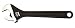 Tools & Hardware : Crescent Adjustable Wrench - Black Phosphate Finish 12 Inch