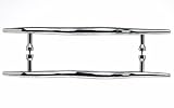 Top Knobs M854 12 Pair Nouveau Brook Back to Back Door Pull Chrome 31FmJzQThmL. SL160 Top Knobs M854 12 Pair Nouveau Brook Back to Back Door Pull Chrome