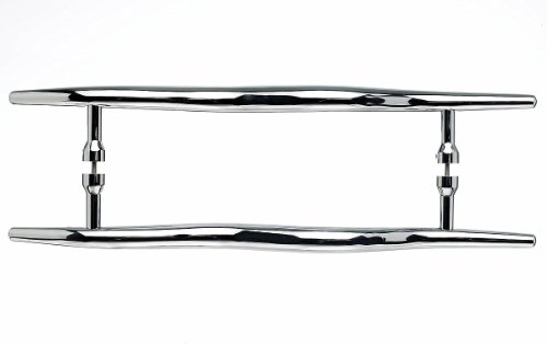 Top Knobs M854 12 Pair Nouveau Brook Back to Back Door Pull Chrome 31FmJzQThmL Top Knobs M854 12 Pair Nouveau Brook Back to Back Door Pull Chrome