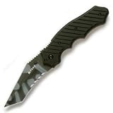 Crawford Triumph, Tiger Stripped Handle, ComboEdge