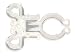 American Lighting LLC 39005 Holiday Lighting Accessory Gutter Clip for C7s and C9s String Lights