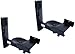 B-Tech BT77 Ultragrip Pro Speaker Mount, Set of 2, Side Clamp with Tilt and Swivel, Black