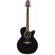 Takamine EG461SC NEX Solid Top Cutaway Acoustic-Electric Guitar - Gloss Black