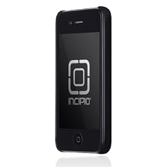 Incipio IPH-600 Feather Case f�r Apple iPhone 4/4S Chrome schwarz