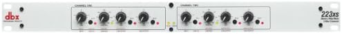 DBX Stereo 2-Way/Mono 3-Way Crossover with XLR Connectors 223xs