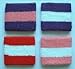 Sporting Goods : GOGO Thick Two Color Stripe Wrist Band (Wide) - (Pack of 10)