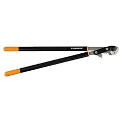 Fiskars PowerGear Amboss-Getriebe-Astschere 80cm, Schnittleistung: 55 mm