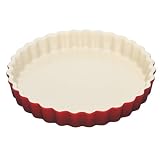 Le Creuset 1.5-Quart Tart Dish, Cherry by Le Creuset