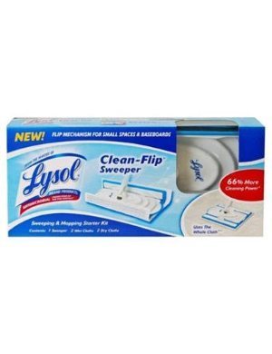 Lysol Clean-Flip Sweeper, Box Kit