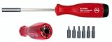 Wiha 38003 Multi-Bit Torx Screwdriver with Wiha Power Handle, T5-T10