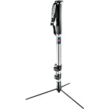  : Bogen-Manfrotto Self-Standing Pro Silver Monopod.