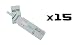 15 Single Panel Phencyclidine (PCP, Hog, Angel Dust, Loveboat, Lovely) Drug Test w/cassette 15 Units